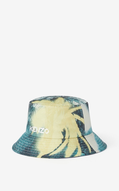 Kenzo Men 'hawaiian Graffiti' 'high Summer Capsule' Sun Hat Vanilla